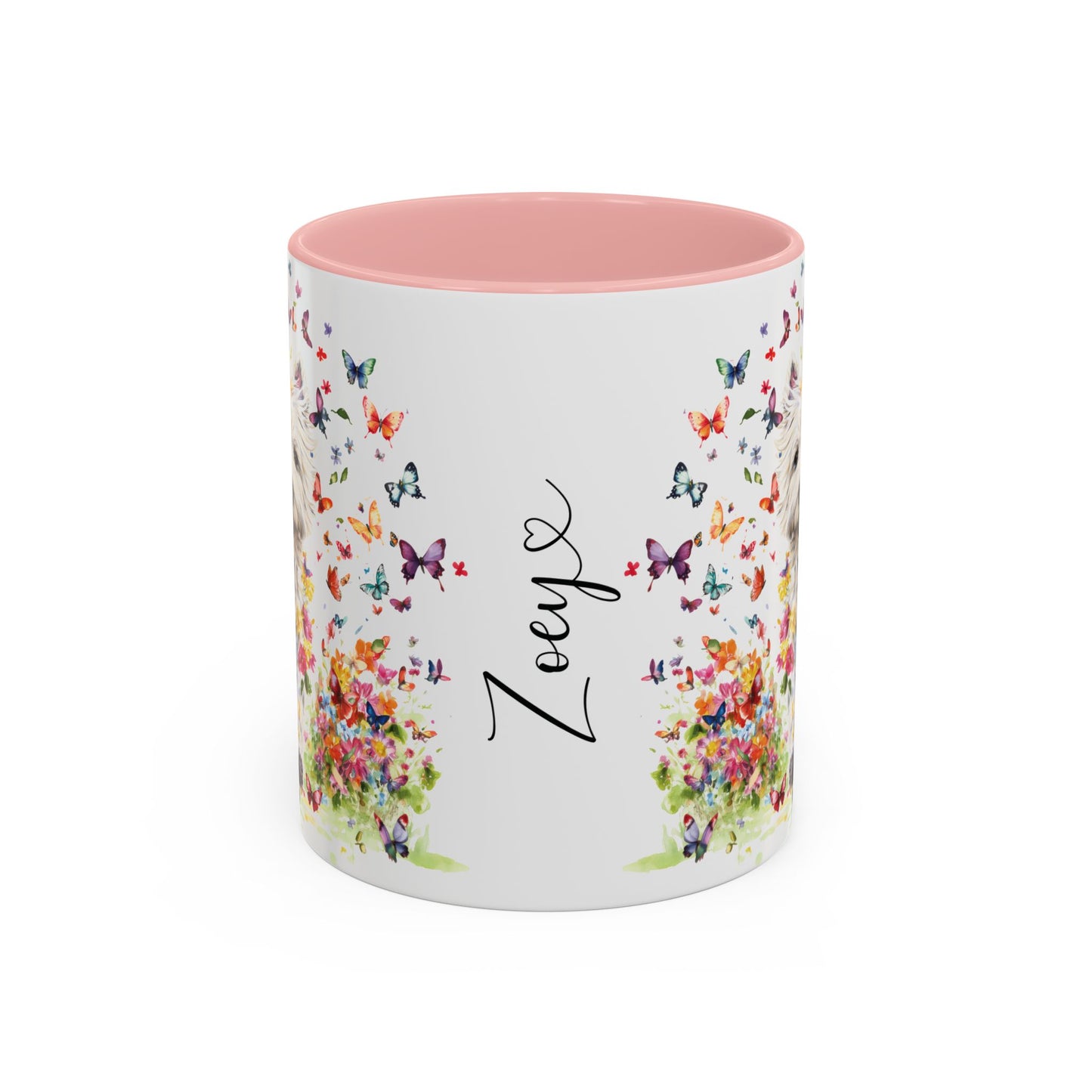West Highland Terrier #2 Personalized Accent Mugs, 11oz