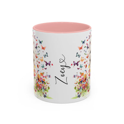 West Highland Terrier #2 Personalized Accent Mugs, 11oz