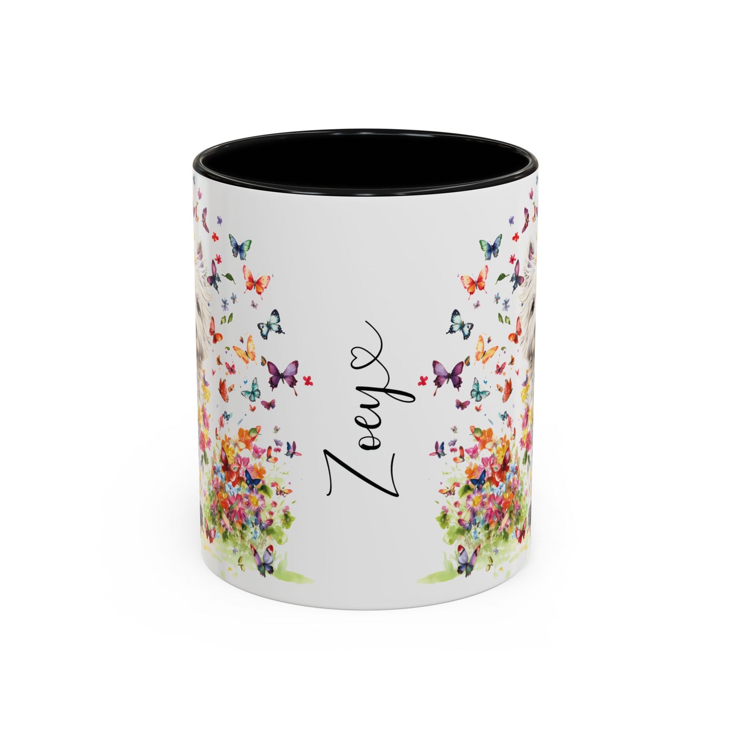 West Highland Terrier #2 Personalized Accent Mugs, 11oz