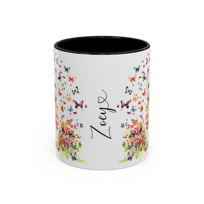 West Highland Terrier #2 Personalized Accent Mugs, 11oz