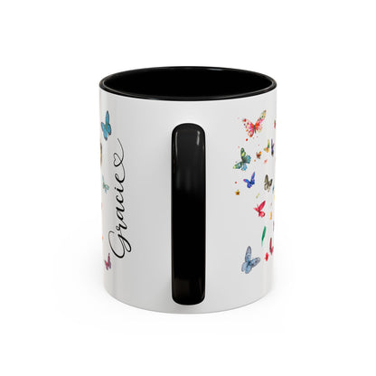 Lakeland Terrier #1 Personalized Accent Mugs, 11oz