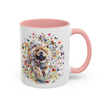 Chow Chow #7 Personalized Accent Mugs, 11oz