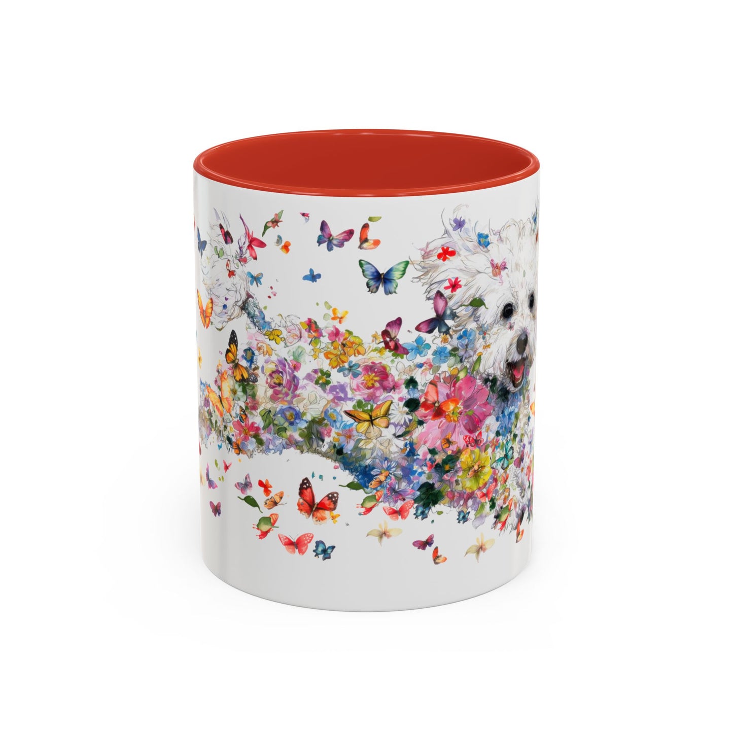 Bichon Frise #1 Personalized colourful Mugs, 11oz