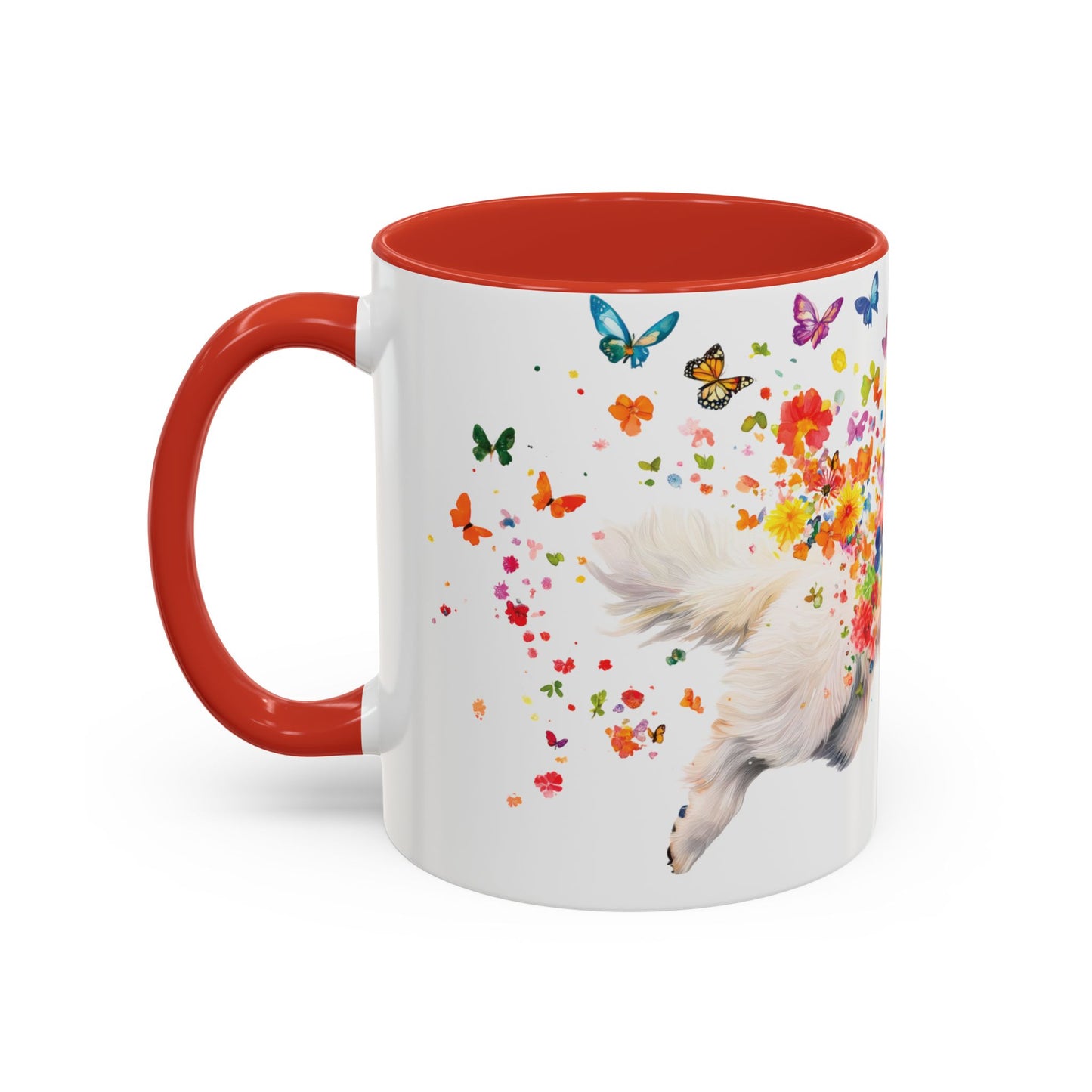 American Eskimo Personalized Accent Mugs, 11oz