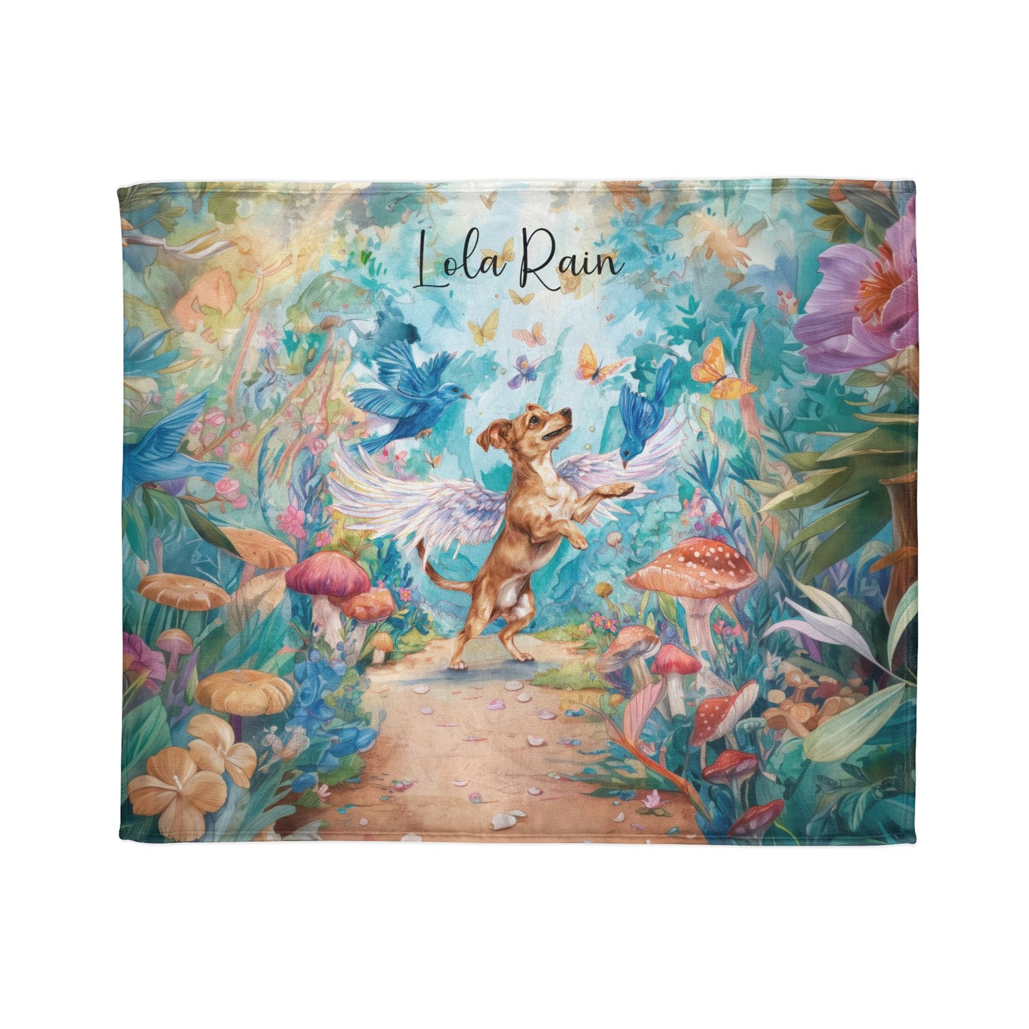 Angel Chiweenie Personalised Blanket