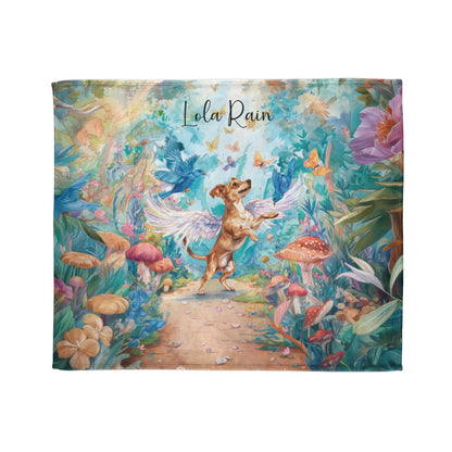 Angel Chiweenie Personalised Blanket