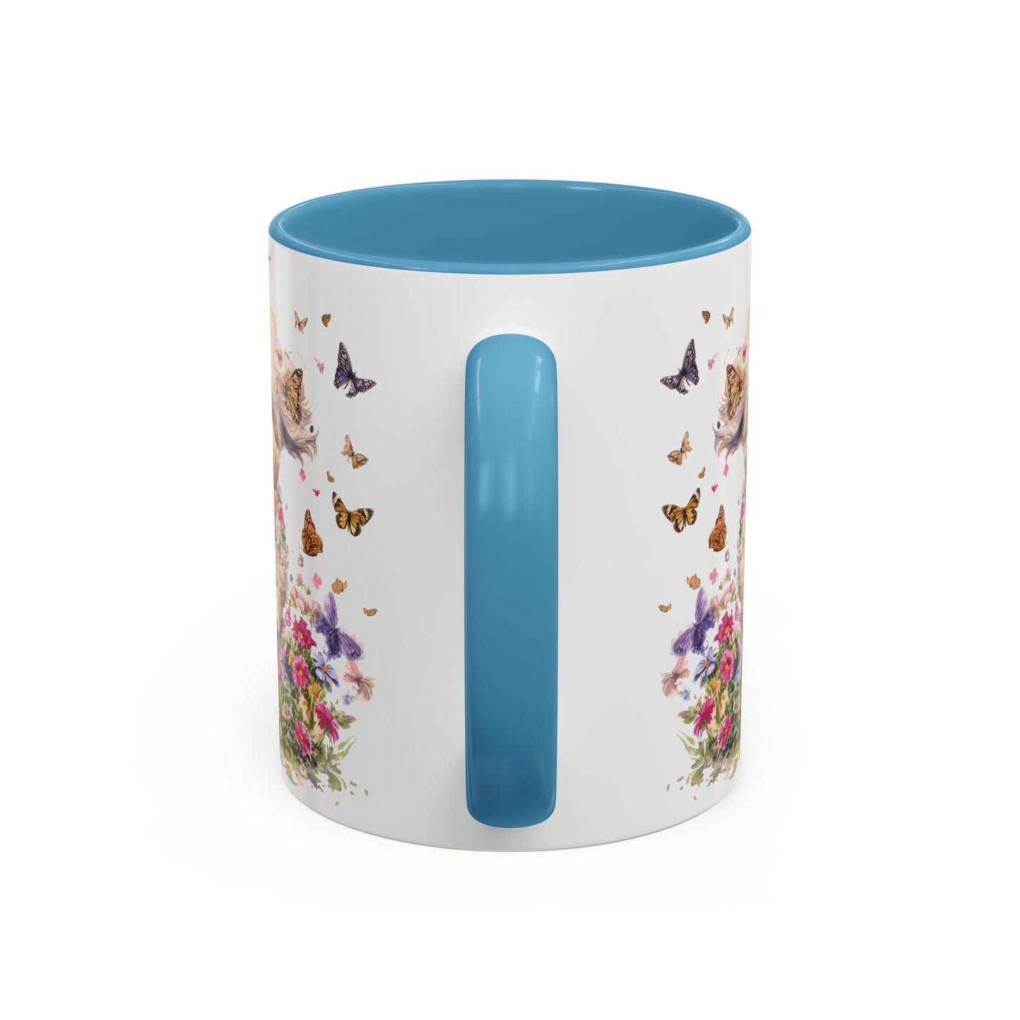 Maltipoo #5 Personalized Accent Mugs, 11oz