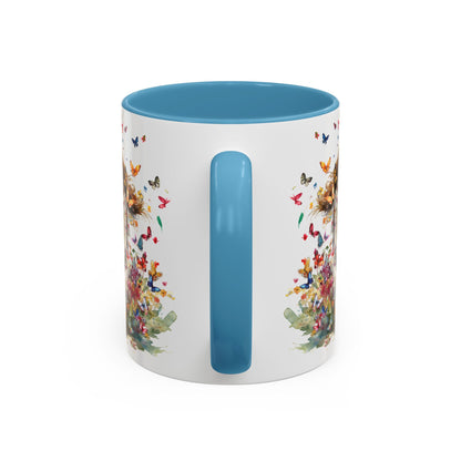 Clumber Spaniel #2 Personalized Accent Mugs, 11oz