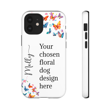 Phone Case, Personalized from ANY OF OUR DESIGNS - White case