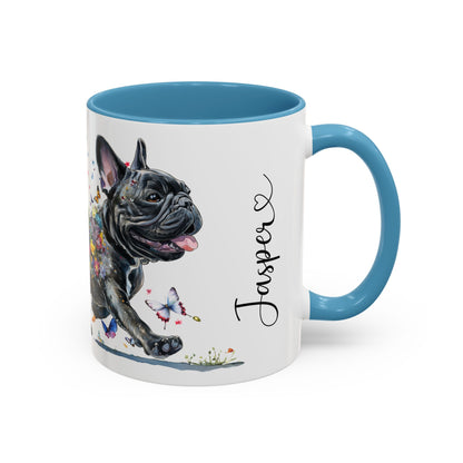 French Bulldog #2 Personalized colourful Mugs, 11oz