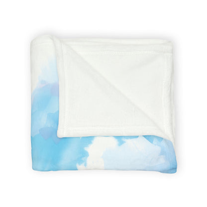 ANY DESIGN Personalised Floral Dog, Meadow Blanket