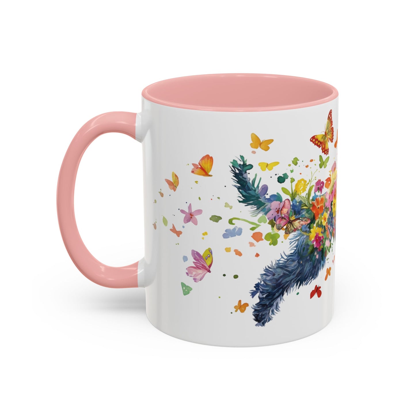 Giant Schnauzer Personalized Accent Mugs, 11oz