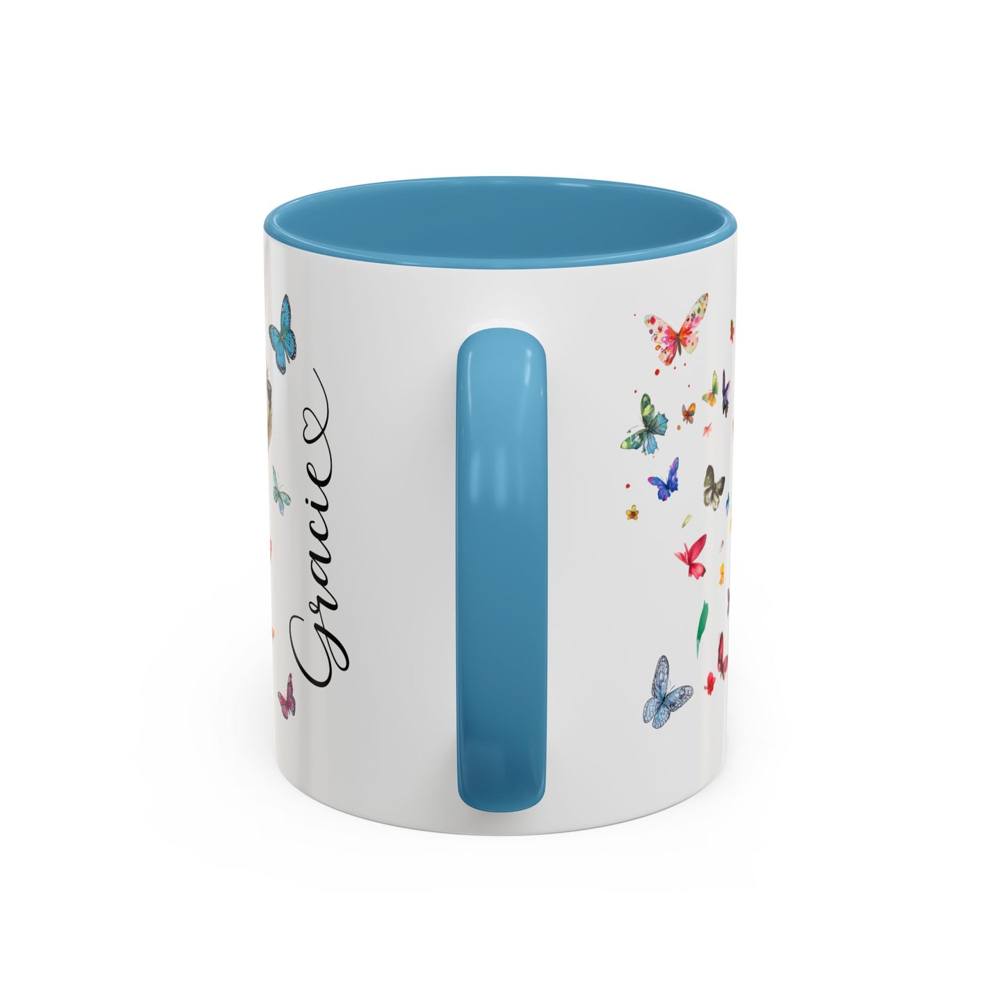 Lakeland Terrier #1 Personalized Accent Mugs, 11oz