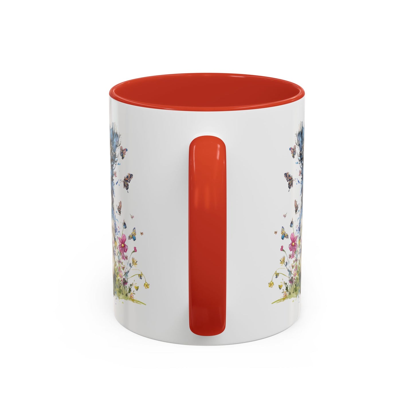 Blue Merle Cockapoo/Doodle Personalized Accent Mugs, 11oz