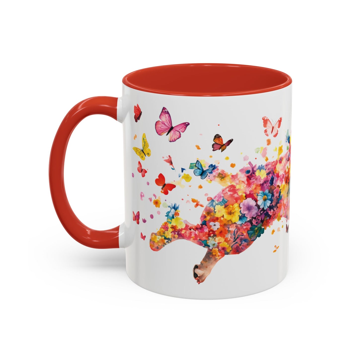 British/English Bulldog Personalized Accent Mugs, 11oz