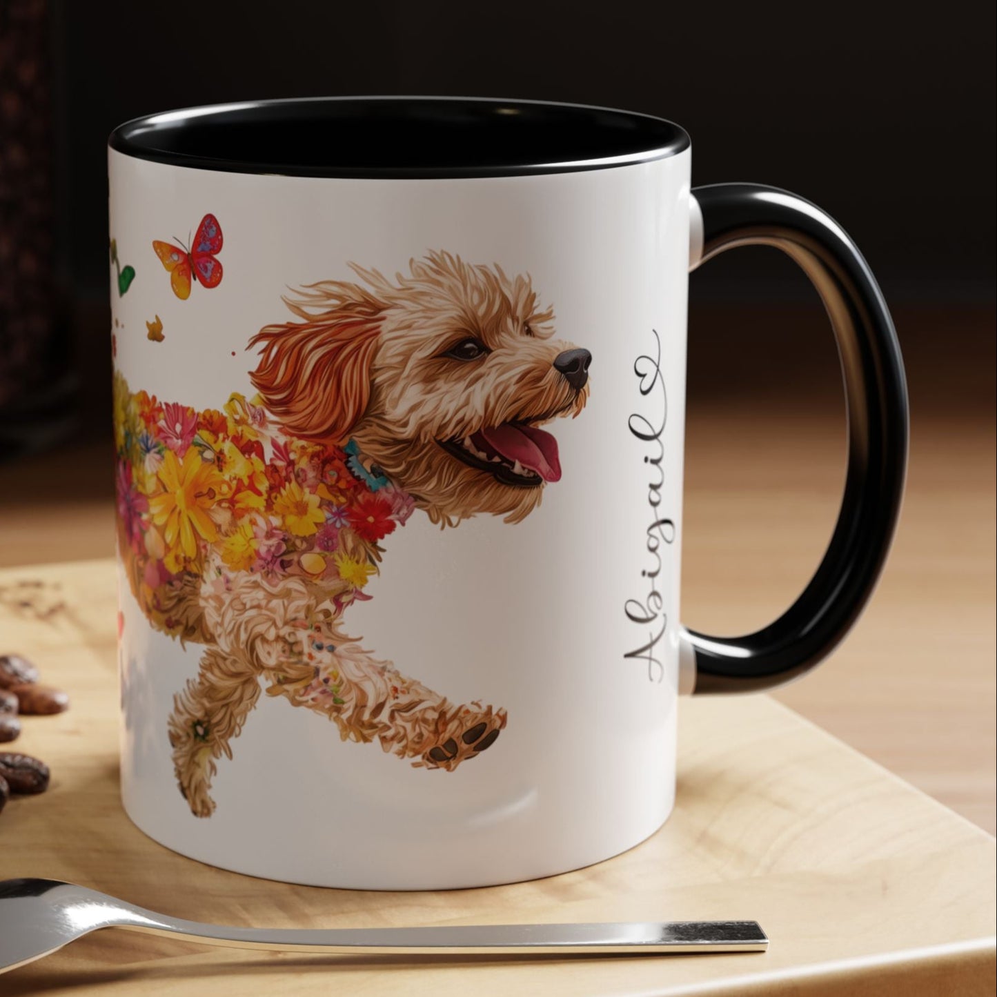 Cavoodle Personalized Accent Mugs, 11oz