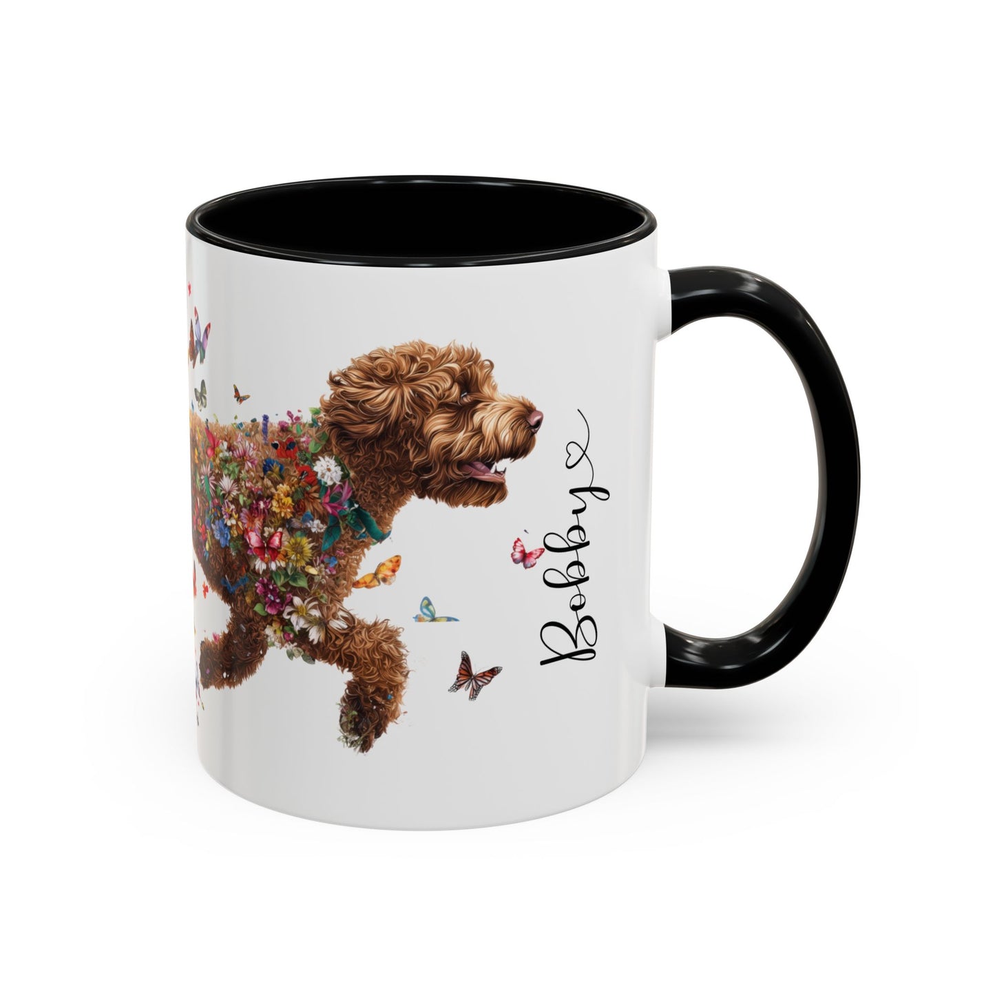 Lagotto Romagnolo #2 Personalized Accent Mugs, 11oz