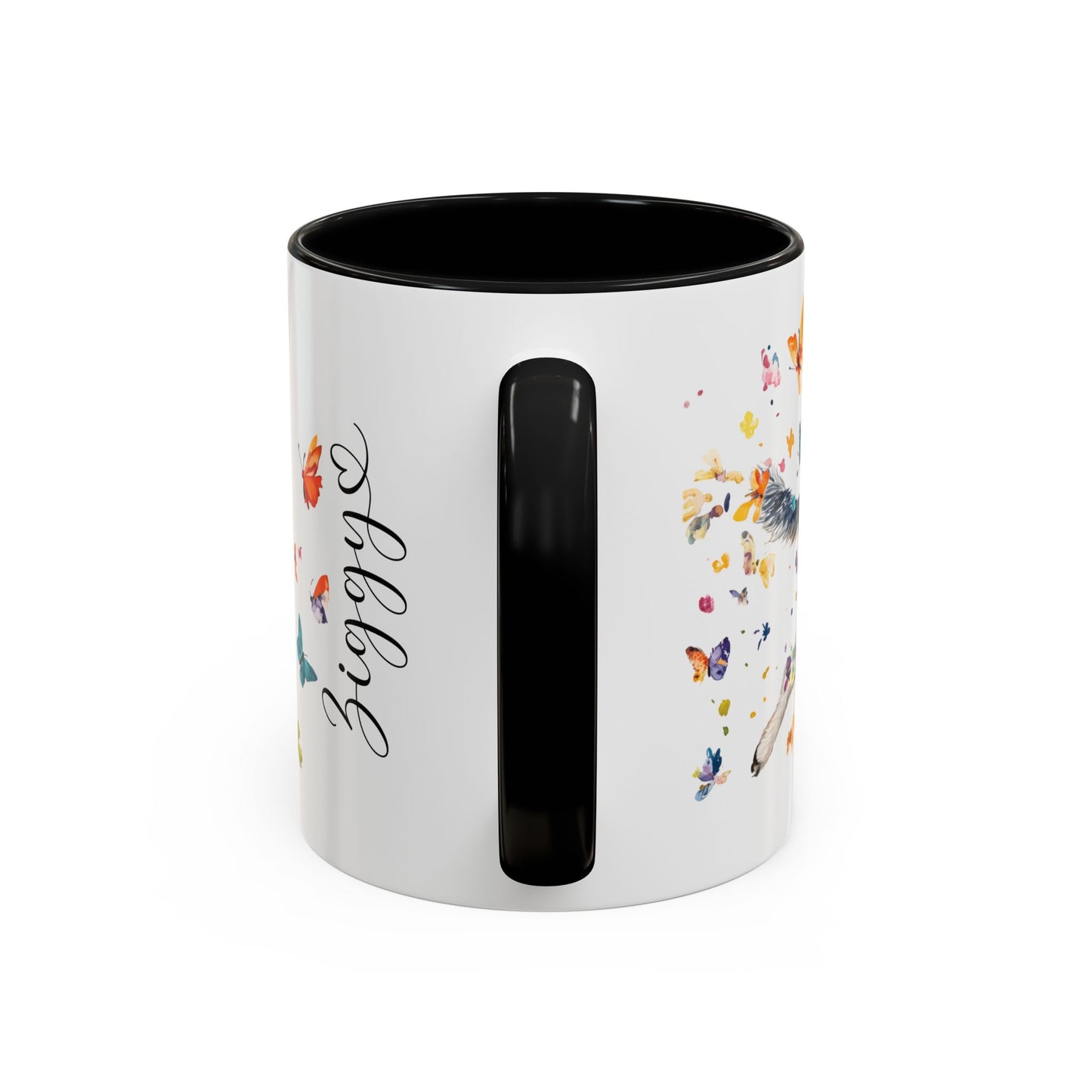 Husky #2 Personalized Accent Mugs, 11oz