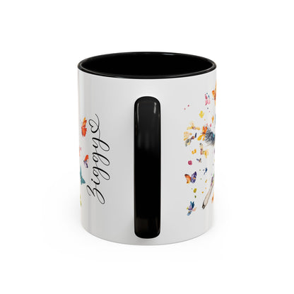 Husky #2 Personalized Accent Mugs, 11oz