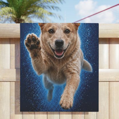 Australian Cattle Dog #1 PAWS Beach Towel