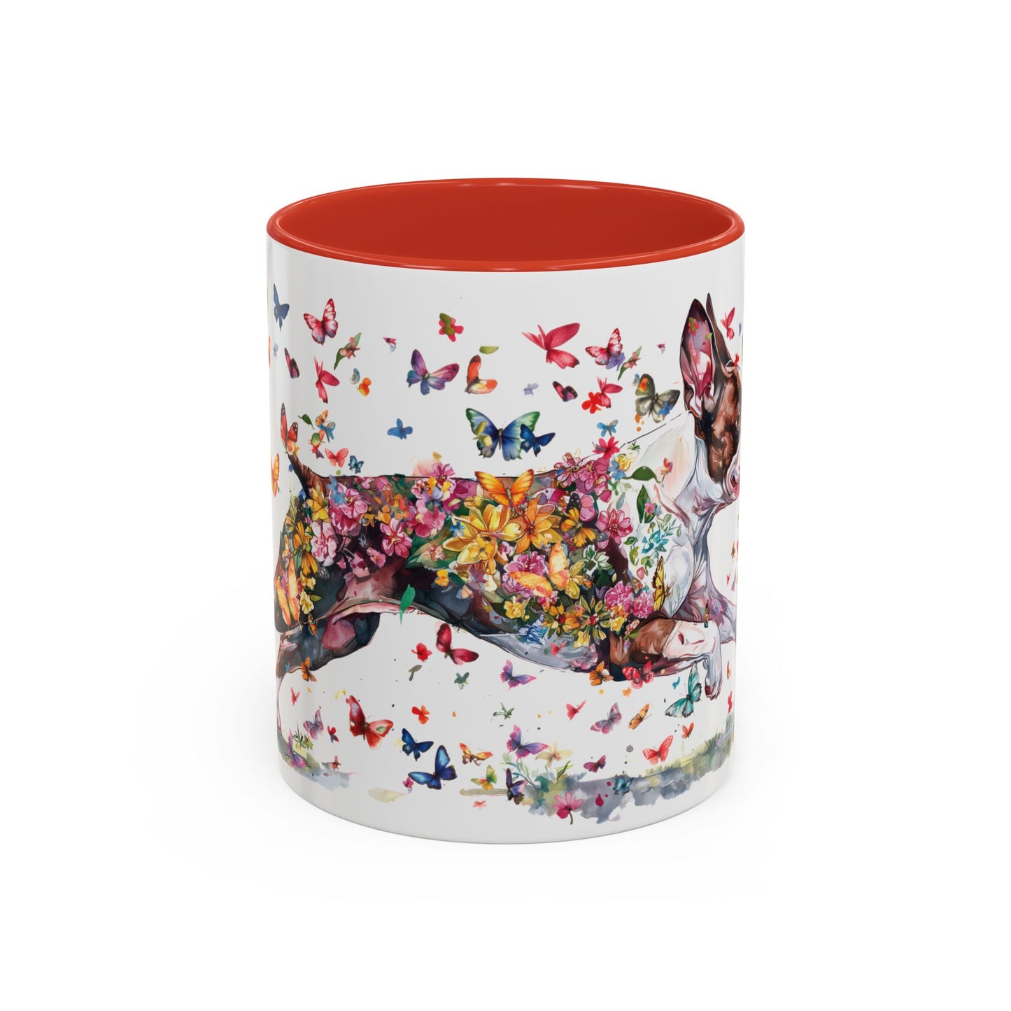 Boston Terrier #4, Personalized Accent Mugs, 11oz