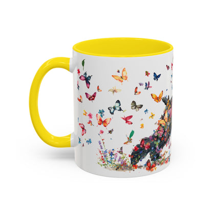 Giant Schnauzer Personalized Accent Mugs, 11oz