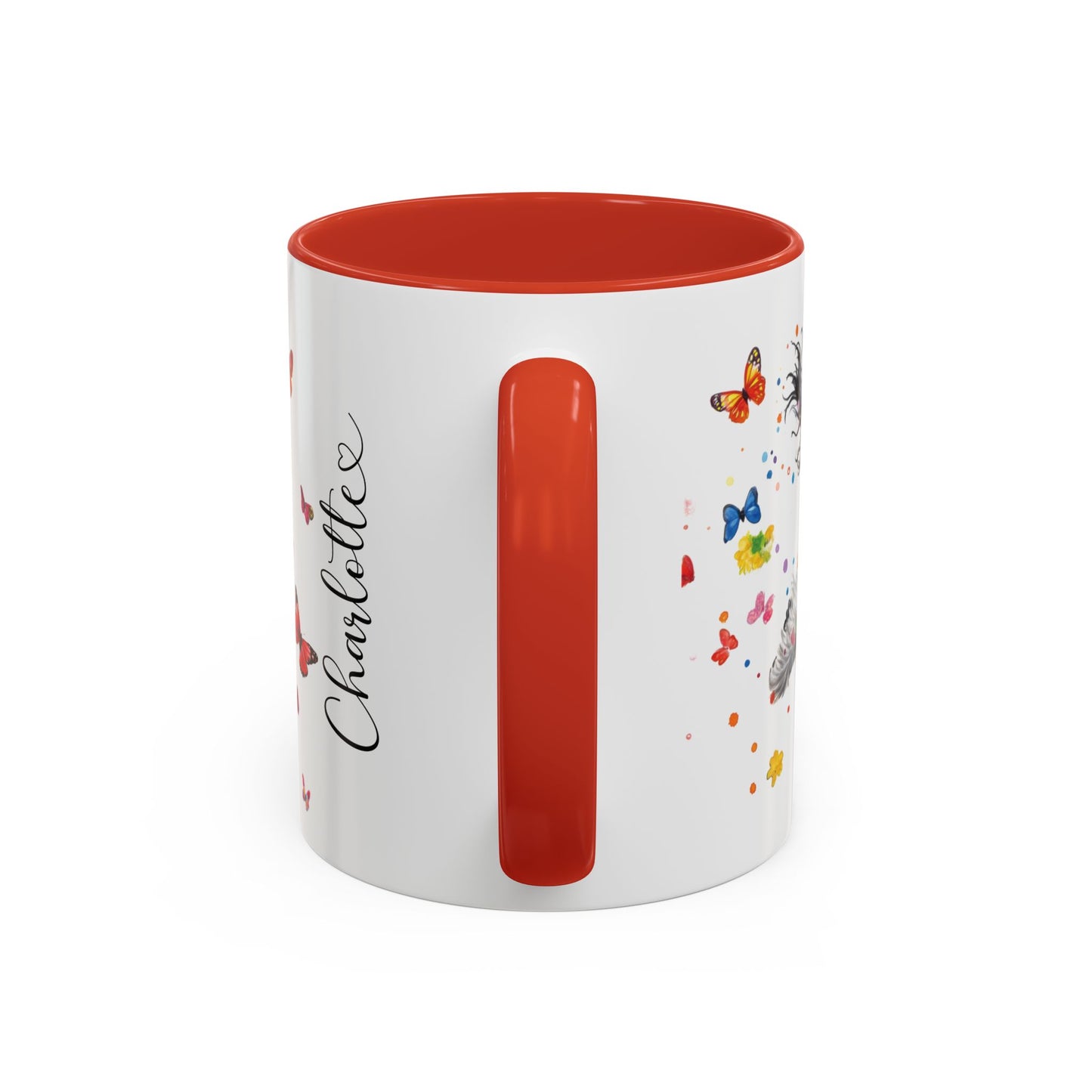 Bernedoodle Personalized Accent Mugs, 11oz