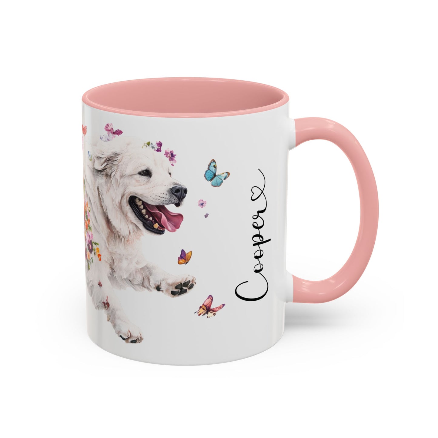 Tibetan Mastiff #1 Personalized Accent Mugs, 11oz