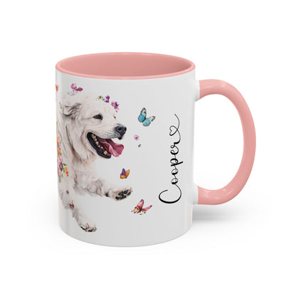 Tibetan Mastiff #1 Personalized Accent Mugs, 11oz