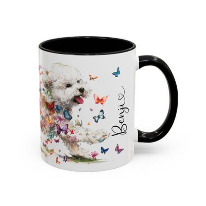 Bichon Frise #2 Personalized colourful Mugs, 11oz