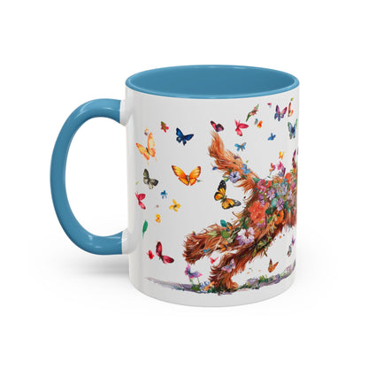 Cockapoo/Cavapoo/Cavoodle #2 Living my best life, Accent Mugs, 11oz