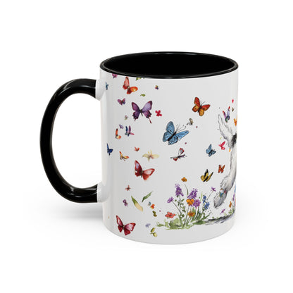 Sealyham Terrier Personalized Accent Mugs, 11oz