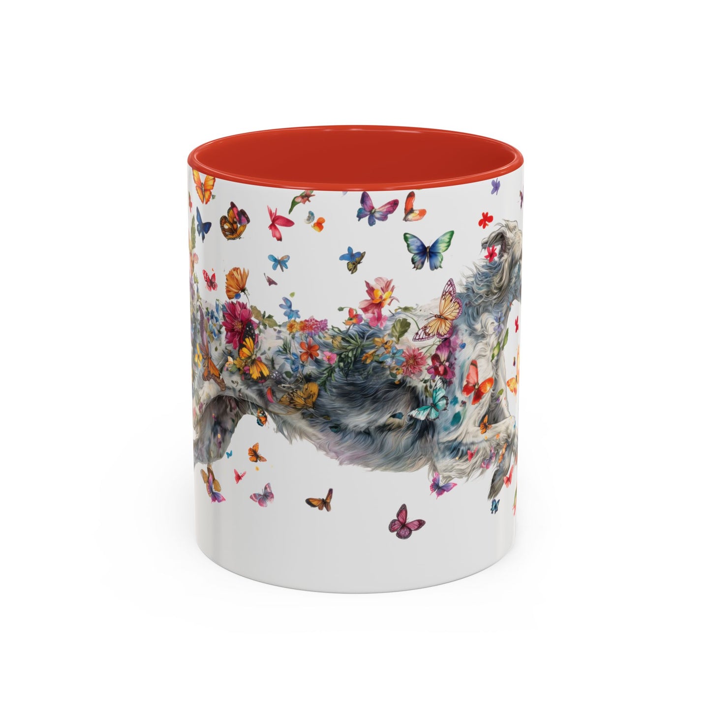 Silken Windhound #1 Personalized Accent Mugs, 11oz
