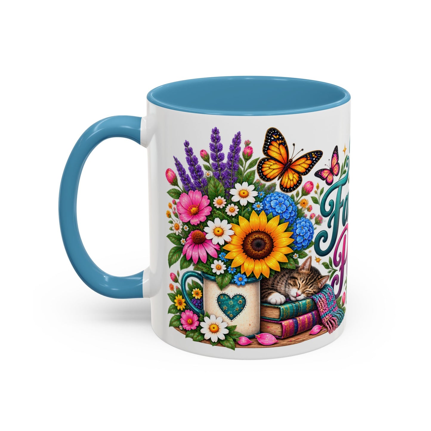 My Favorite Person, 11oz  accent mug (US spelling)