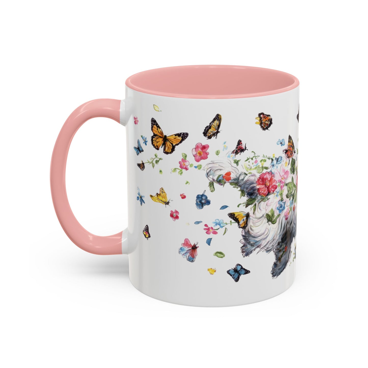 Coton De Tulear Personalized Accent Mugs, 11oz