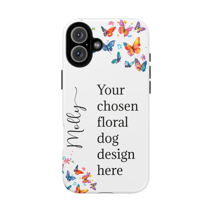 Phone Case, Personalized from ANY OF OUR DESIGNS - White case