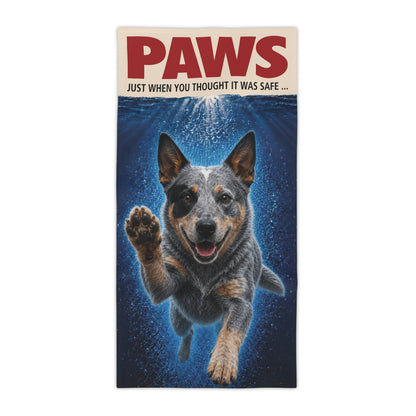 Australian Cattle Dog #2 PAWS Beach Towel