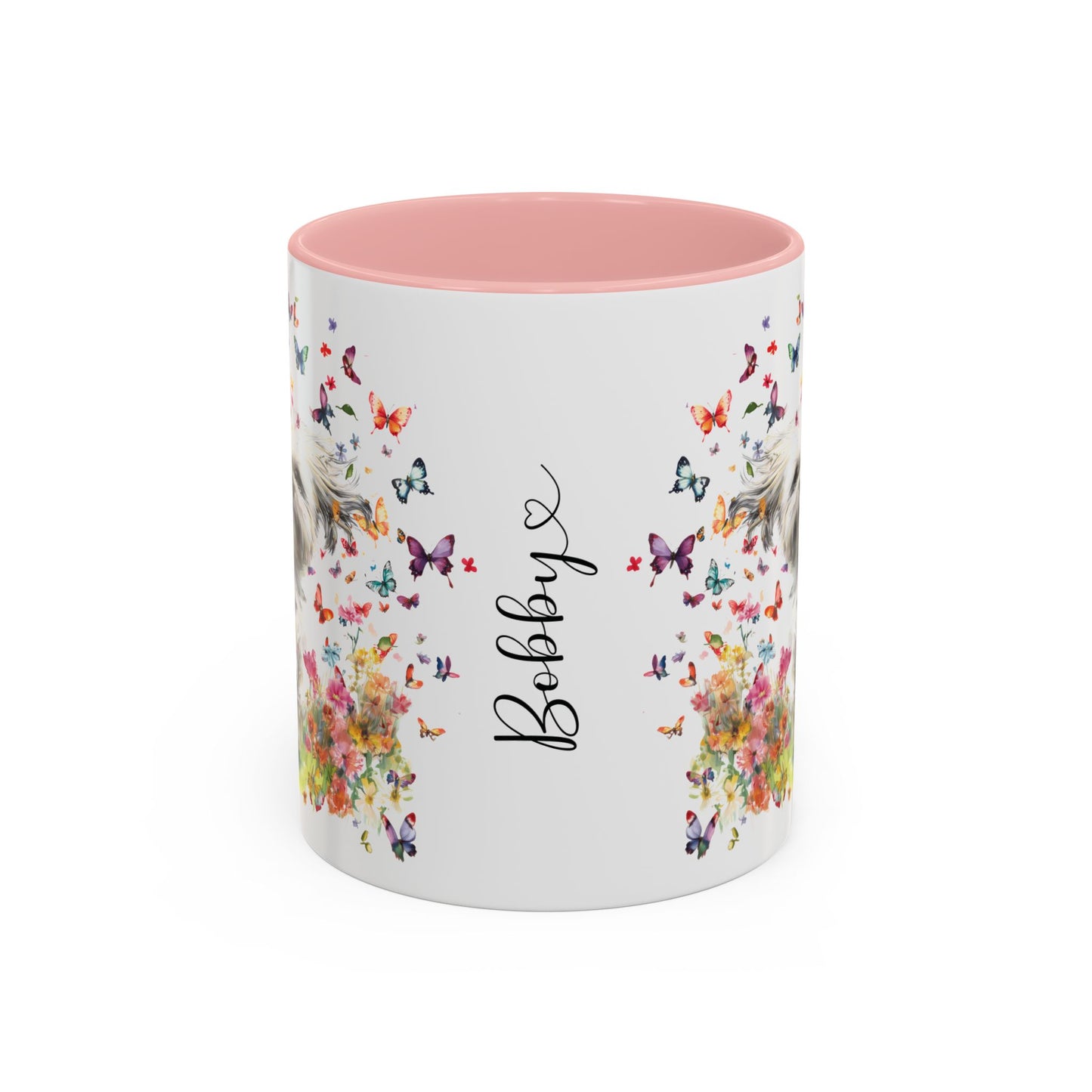 Shih Tzu #3 Personalized Accent Mugs, 11oz