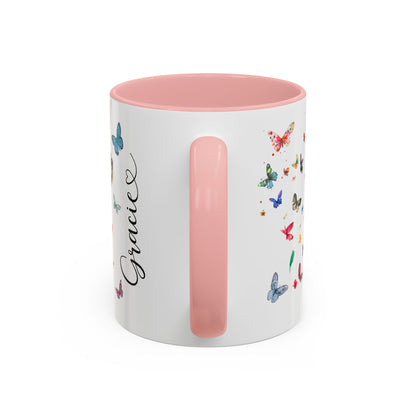 Lakeland Terrier #1 Personalized Accent Mugs, 11oz