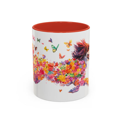 Cavalier King Charles Spaniel Personalized Accent Mugs, 11oz