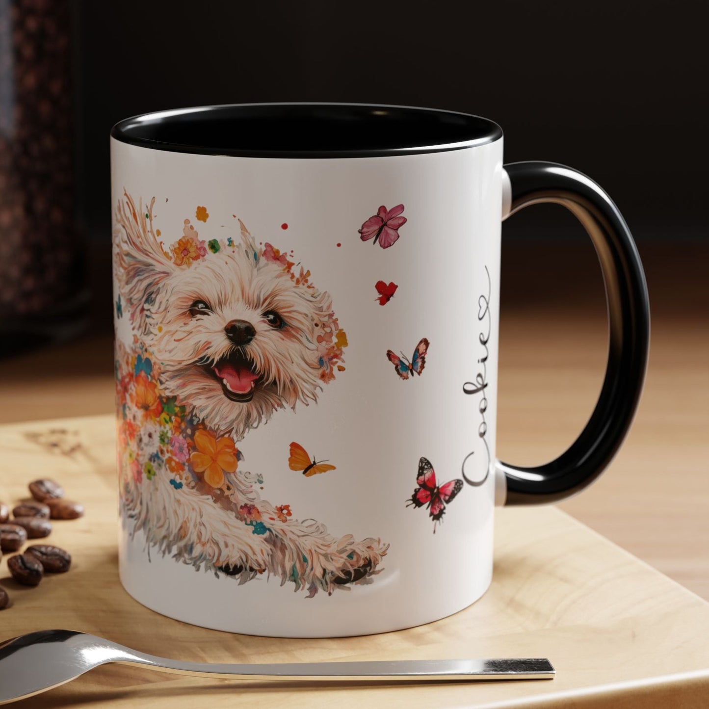 Havanese #1 Personalized Accent Mugs, 11oz