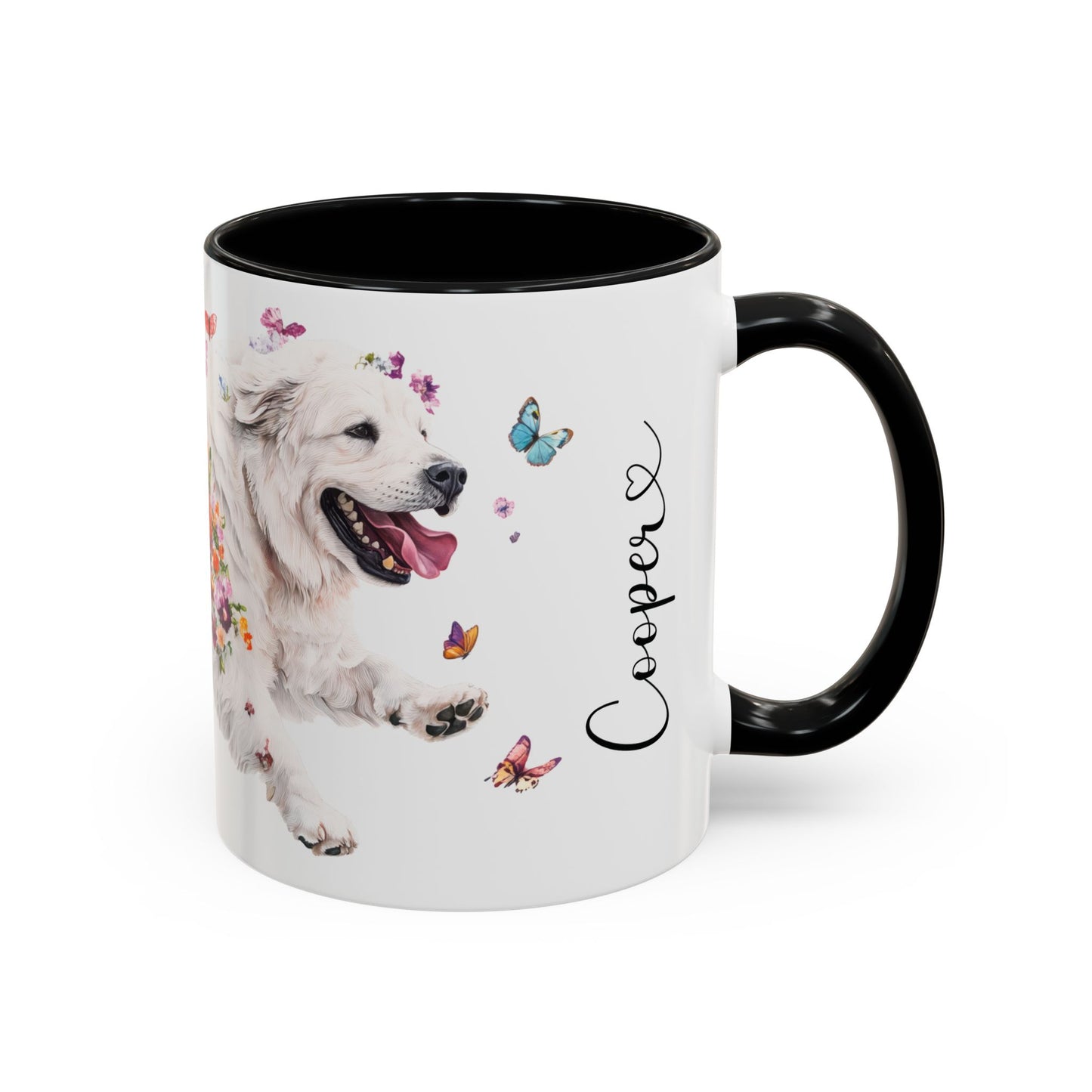 Tibetan Mastiff #1 Personalized Accent Mugs, 11oz