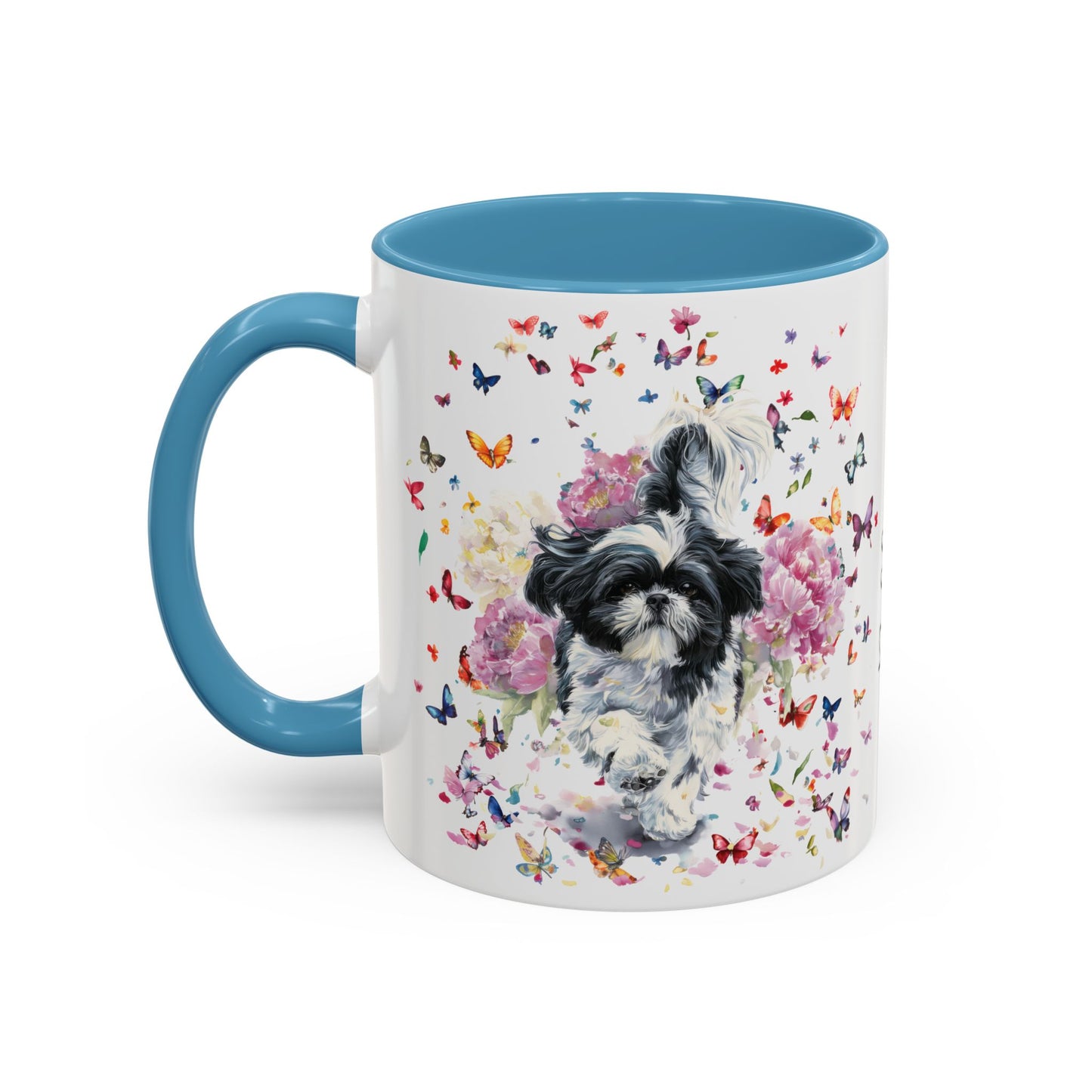 Shih Tzu #4 Personalized Accent Mugs, 11oz