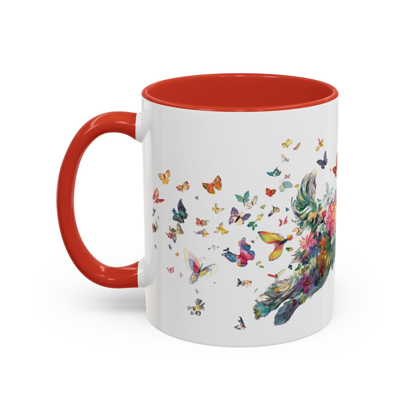 Yorkipoo #1 Personalized Accent Mugs, 11oz