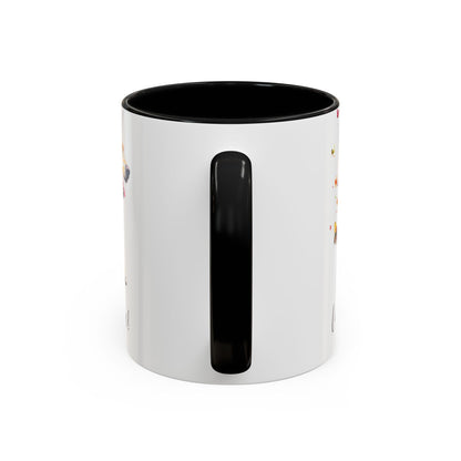 Golden Retriever #1 “Live like the gate was left open" Accent Mugs, 11oz