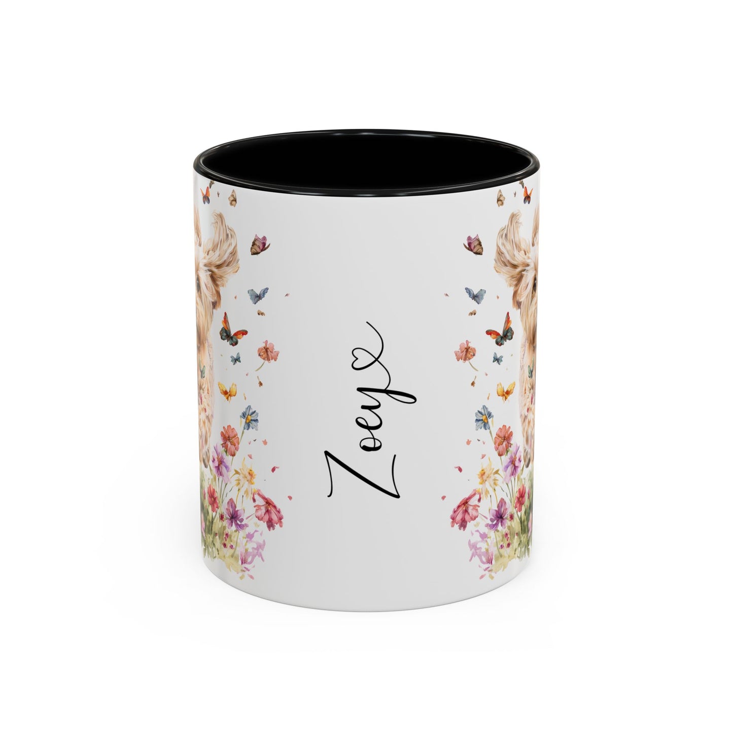 Cavoodle/Cavapoo/Doodle/Cockapoo #1 Personalized Accent Mugs, 11oz
