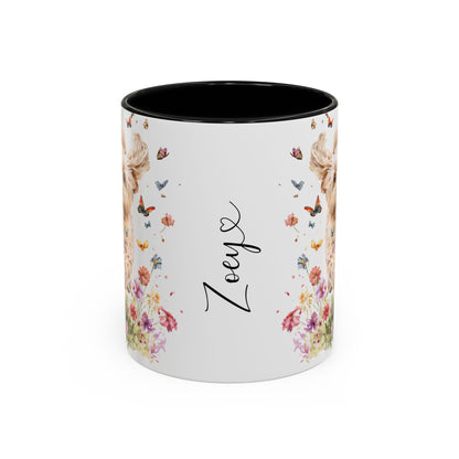 Cavoodle/Cavapoo/Doodle/Cockapoo #1 Personalized Accent Mugs, 11oz