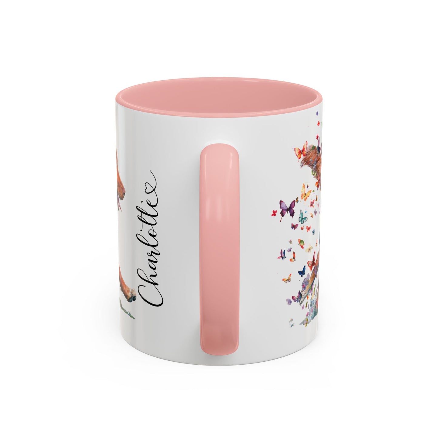 Nova Scotia Duck Tolling Retriever Personalized Accent Mugs, 11oz