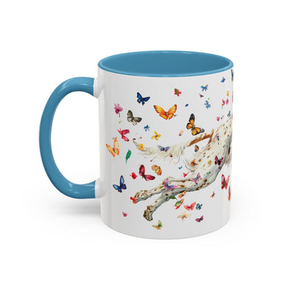 English Setter #5 Personalized Accent Mugs, 11oz