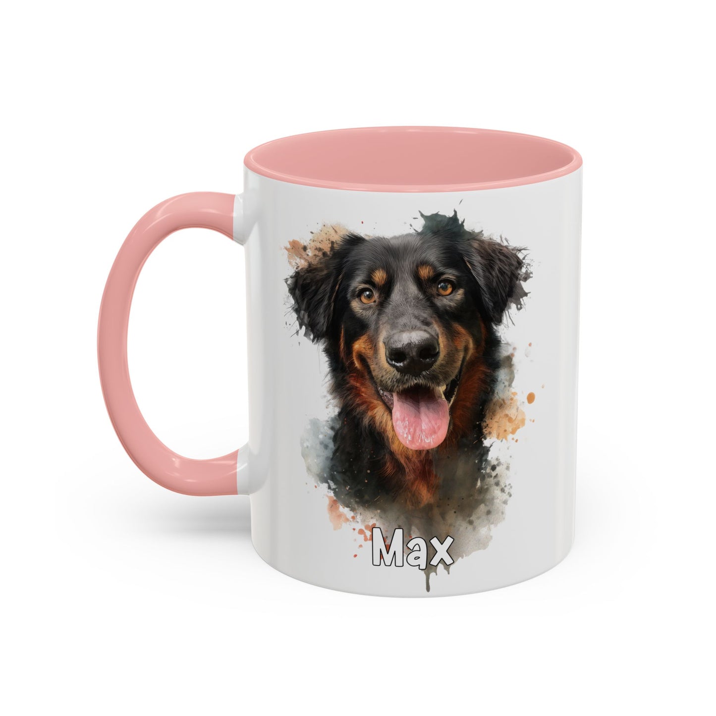 Hovawart #4 Colourful Personalized Accent Mugs, 11oz